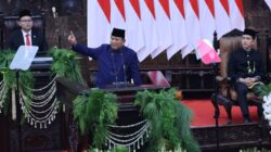 Plenary Session of the People’s Consultative Assembly (MPR) of the Republic of Indonesia for the Inauguration of the President and Vice President-Elect for the 2024-2029 Term at the Nusantara Building, MPR/DPR/DPD, Senayan, Jakarta, October 20, 2024