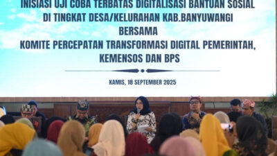 Digitalisasi Bansos: Uji Coba di Banyuwangi Hari Ini